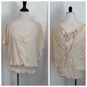 FREE PEOPLE - cream top